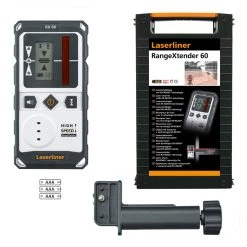 Laserliner Cellule De Détection, Télécommande Et Support 033.50A RangeXtender G 60 Récepteur Laser Vert