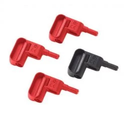 Fluke Autres MP1-3R/1B 3 Rouge/1 Jeu De 4 Pointes De Touche Magnétiques Pour Câbles De Test De Tension